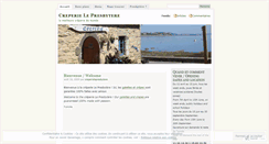 Desktop Screenshot of creperielepresbytere.com